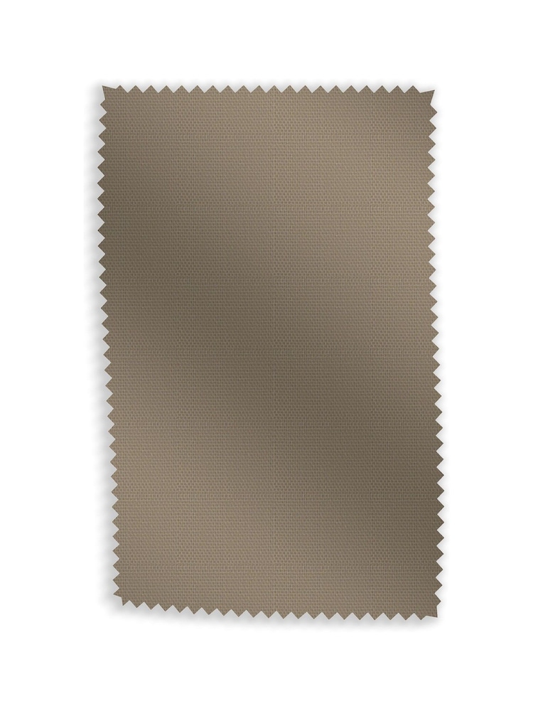 Mink Brown Cotton Made to Measure 100% Cotton Curtains - Image 8 of 8