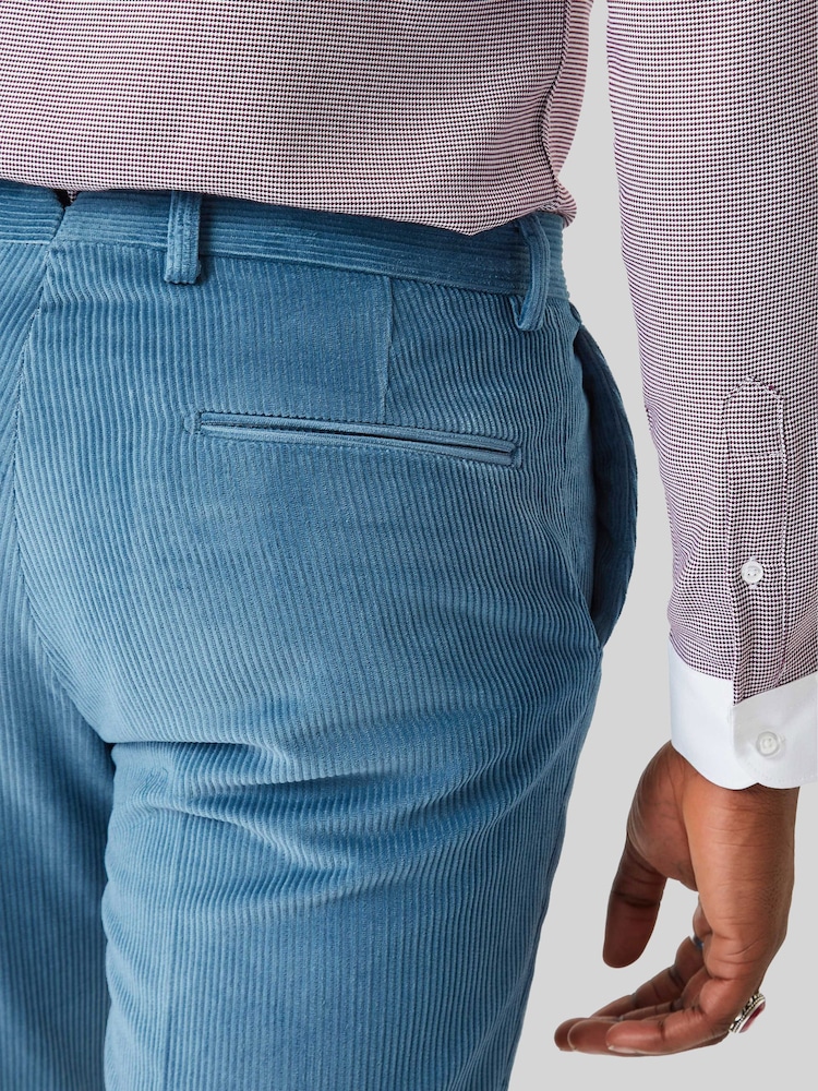Twisted Tailor Aston slim-fit corduroy broek van 100% katoen - Image 3 of 4