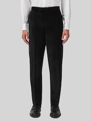 Twisted Tailor Sylvester Skinny Fit Velvet Tuxedo 100% Cotton Trousers - Image 1 of 3