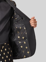 Twisted Tailor Black Slim Fit Puccini Jacket - Image 5 of 5