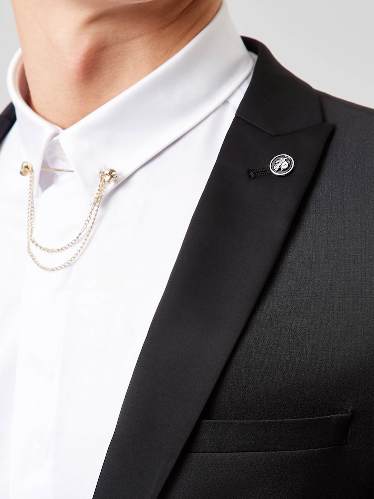 Twisted Tailor Kingdon Skinny Fit Dinner Jacket - Image 4 of 5