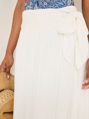 FatFace Ivory Beachwear Wrap Skirt - Image 5 of 7