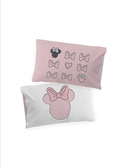 Disney Gray Minnie Mouse One of a Kind Duvet Cover and Pillowcase Set - Image 5 of 6