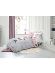 Disney Gray Minnie Mouse One of a Kind Duvet Cover and Pillowcase Set - Image 6 of 6