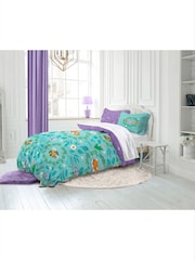 Minecraft Blue Floral Duvet Cover and Pillowcase Set - Image 6 of 6