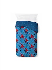 Spider-Man Blue Spidey Faces Duvet Cover and Pillowcase Set - Image 3 of 6