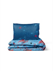 Spider-Man Blue Spidey Faces Duvet Cover and Pillowcase Set - Image 5 of 6