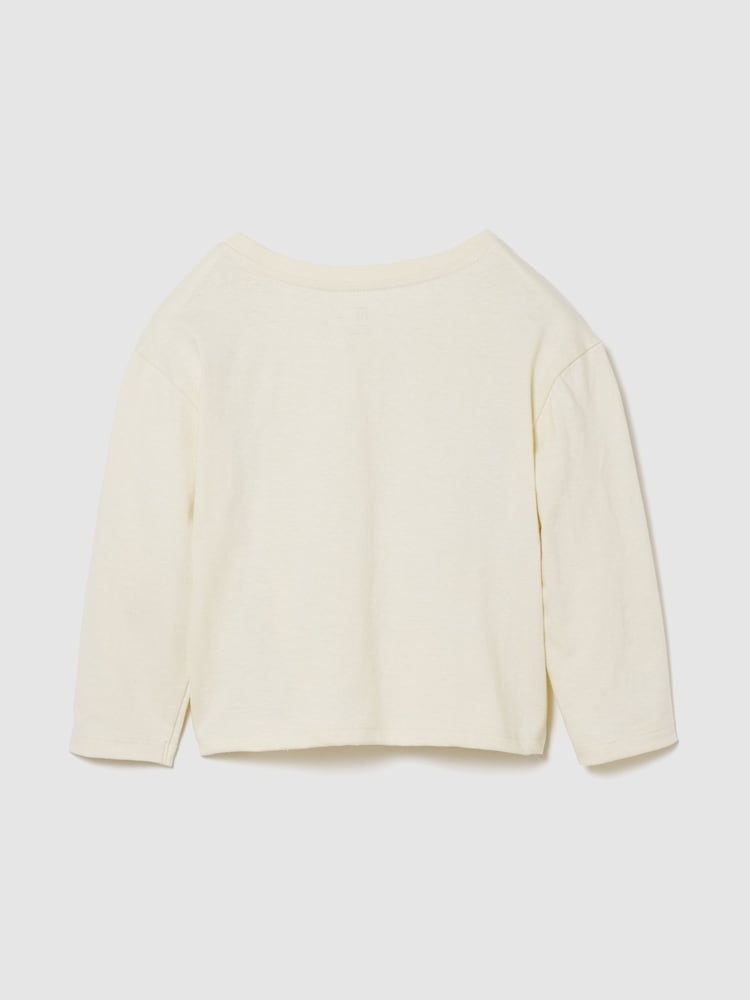 Gap Cream Paw Patrol Logo Long Sleeve T-Shirt (6mths-5yrs) - Image 2 of 3 Gap Cream Paw Patrol Logo Long Sleeve T-Shirt (6mths-5yrs) - Image 2 of 3
