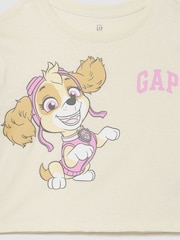 Gap Cream Paw Patrol Logo Long Sleeve T-Shirt (6mths-5yrs) - Image 3 of 3