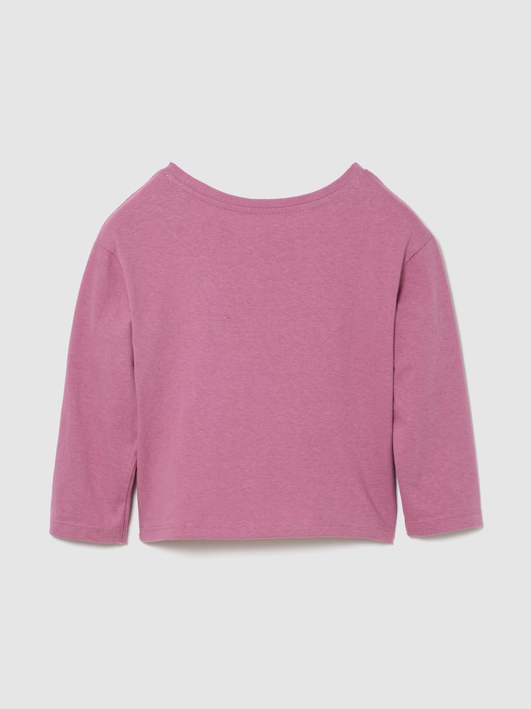 Gap Pink Paw Patrol Logo Long Sleeve T-Shirt (6mths-5yrs) - Image 2 of 3 Gap Pink Paw Patrol Logo Long Sleeve T-Shirt (6mths-5yrs) - Image 2 of 3