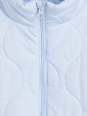 Gap Blue Relaxed Quilted Puffer Coat (4-13yrs) - Image 5 of 5