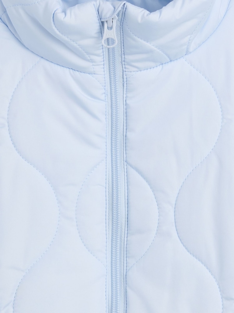 Gap Blue Relaxed Quilted Puffer Coat (4-13yrs) - Image 5 of 5 Gap Blue Relaxed Quilted Puffer Coat (4-13yrs) - Image 5 of 5