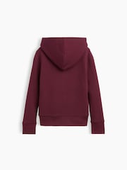 Srdce Burgundy - Gap Sherpa-Lined Logo Zip-Up Hoodie (4-13yrs) - Obrázek 2 z 3