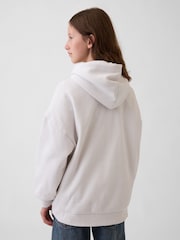 Balts - Gap Vintage Soft Oversized Hello Kitty Hoodie (4-13yrs) - Attēls 2 no 4