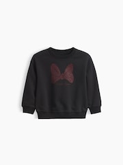 Gap Black MInnie Mouse Disney Logo Sweatshirt (6mths-5yrs) - Image 1 of 3