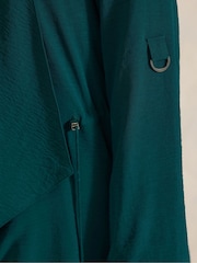 Evans Green Lightweight Waterfall Jacket - Image 4 of 6
