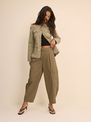 Nobodys Child Green Zana Military Jacket - Image 3 of 5