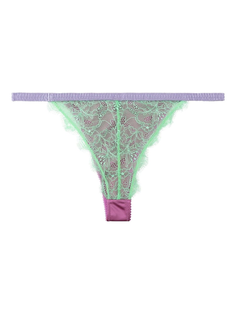 Love Stories Purple Charlotte Brazilian String Thongs - Image 2 of 5