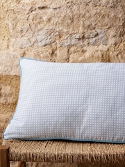 Christy Blue Bramley Boudoir Reversible Filled Cushion - Image 2 of 4