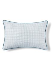 Christy Blue Bramley Boudoir Reversible Filled Cushion - Image 3 of 4