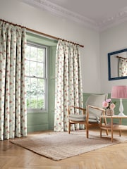 Cath Kidston Cream Rose And Bows Made To Measure 100% Cotton Curtain - Image 2 of 9