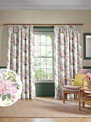 Cath Kidston Cream Summer Floral Made To Measure 100% Cotton Curtain - Image 1 of 9