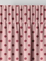 Cath Kidston Pink Button Spot Made to Measure 100% Cotton Curtain - Image 6 of 9