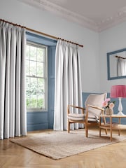 Cath Kidston Cream Ticking Vine Made To Measure 100% Cotton Curtain - Image 2 of 9