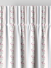 Cath Kidston Cream Ticking Vine Made To Measure 100% Cotton Curtain - Image 6 of 9
