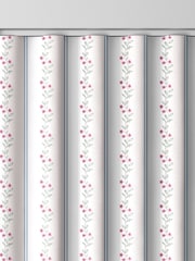 Cath Kidston Cream Ticking Vine Made To Measure 100% Cotton Curtain - Image 8 of 9