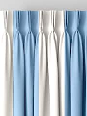 Cath Kidston Blue Canopy Stripe Made To Measure 100% Cotton Curtain - Image 5 of 9