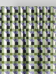 Cath Kidston Green Cath Check Made to Measure 100% Cotton Curtain - Image 4 of 9