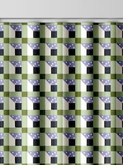 Cath Kidston Green Cath Check Made to Measure 100% Cotton Curtain - Image 6 of 9