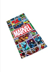 Avengers Multicolor Vintage Comic Beach Towel - Image 3 of 6