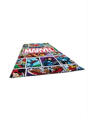 Avengers Multicolor Vintage Comic Beach Towel - Image 5 of 6