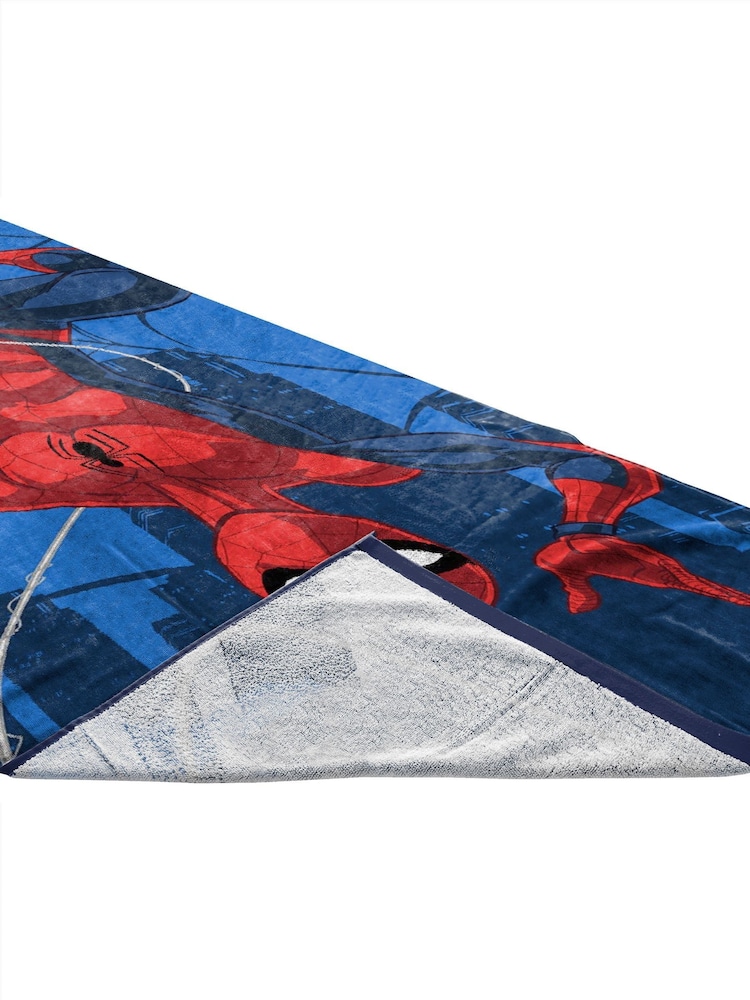 Spider-Man Blue Hi Neighbor Beach Towel - Image 2 of 2