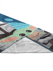 The Mandalorian Blue He's With Me Beach Towel - Image 3 of 4