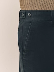 Negro - Corte slim - Pantalones chinos de mezcla de algodón Supima Signature - Imagen 10 de 18