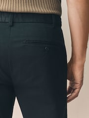 Negro - Corte slim - Pantalones chinos de mezcla de algodón Supima Signature - Imagen 12 de 18