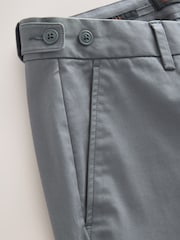 Blue Slate Slim Fit Signature Supima Cotton Blend Chinos Trousers - Image 11 of 12