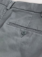 Blue Slate Slim Fit Signature Supima Cotton Blend Chinos Trousers - Image 12 of 12