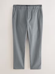Blue Slate Slim Fit Signature Supima Cotton Blend Chinos Trousers - Image 8 of 12