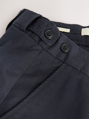 Azul marino - Corte slim - Pantalones chinos de mezcla de algodón Supima Signature - Imagen 11 de 11