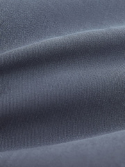 Blue/Grey Mid Straight Fit Belted Soft Touch Chino Trousers - Image 9 of 12