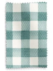 Cath Kidston Green Hand painted Gingham Made to Measure Roller Blind - Image 5 of 6