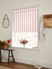 Cath Kidston Pink Canopy Stripe Made to Measure Roller Blind - Image 1 of 6