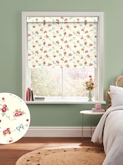 Cath Kidston Cream Rose And Bows Made to Measure Roller Blind - Image 1 of 6