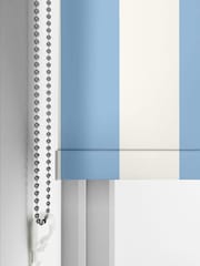 Cath Kidston Blue Canopy Stripe Made to Measure Roller Blind - Image 4 of 6