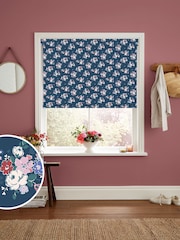 Cath Kidston Blue Clifton Floral Made to Measure Roller Blind - Image 1 of 6