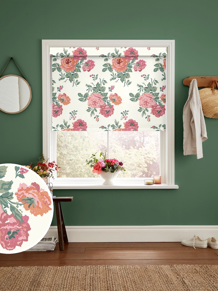 Cath Kidston Pink Archive Rose Made to Measure Roller Blind - Image 1 of 6